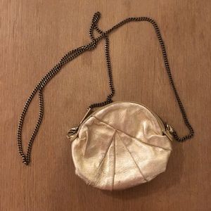 Kooba Crossbody Gold Purse